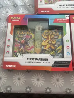 3 x Pokemon TCG First Partner Illustration Collection Series 2 Box NO PROMO CARD - Image 2