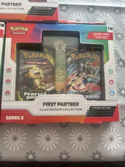 3 x Pokemon TCG First Partner Illustration Collection Series 2 Box NO PROMO CARD - Image 3