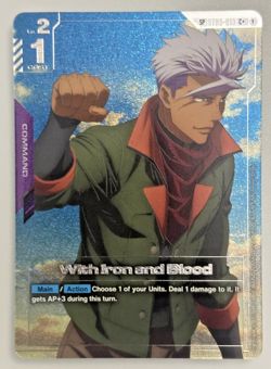 Gundam Card Game With Iron and Blood ST05-013 C+ English Foil - Image 1