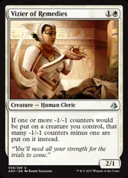 Vizier of Remedies NM, English MTG Amonkhet - Image 1