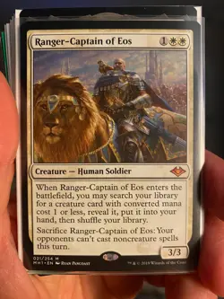 MTG - Ranger-Captain of Eos - Modern Horizons (MH1) - Pack Fresh! - Image 2