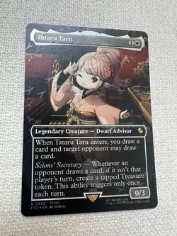 Tataru Taru Borderless Chocobo Track Foil Final Fantasy Commander MTG - Image 3