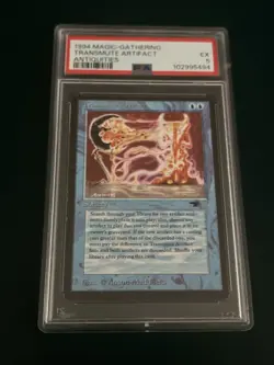 Transmute Artifact Antiquities Great Cond - PSA 5 Graded - Magic the Gathering - Image 1