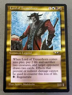 Lord of Tresserhorn Alliances Rare MTG—Never Played NM—RESERVE LIST - Image 1