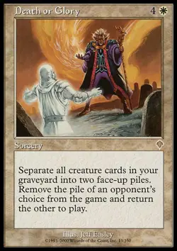 Slightly Played, English - 1 x MTG Death or Glory - Foil Invasion - Image 1
