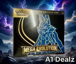 Pokemon Mega Evolution Lucario Elite Trainer Box ETB Factory Sealed New - Image 1