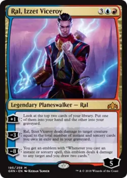 1 x Ral, Izzet Viceroy - Guilds of Ravnica - NM-Mint - MTG - Image 1