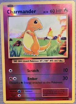 Pokemon Charmander 9/108 Reverse Holo Common XY Evolutions Fire NM - Image 1