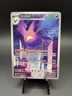 Pokemon TCG: Crobat (Illustration Rare) - 93/86 - ME: Chaos Rising - Image 1