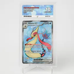 Milotic EX 217/191 Secret Rare 2024 Surging Sparks ACE 10 Gem Mint - Pokemon - Image 2