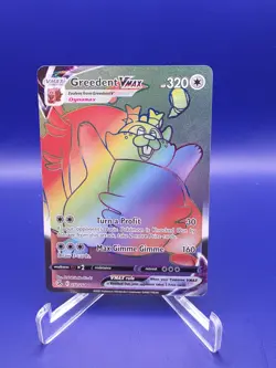 Greedent VMAX - (Secret) Rainbow Rare - 272/264 - Swsh08: Fusion Strike -Pokemon - Image 1