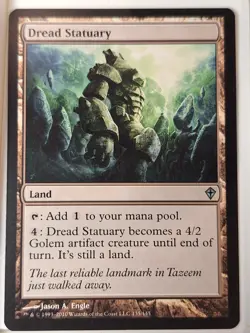 Dread Statuary - Worldwake - Magic the Gathering MTG Nice! - Image 1