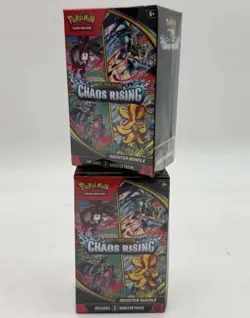 Lot of (2) Pokemon TCG ME04 Chaos Rising Booster Bundles SEALED - Image 1