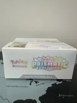 Pokemon - Prismatic Evolutions Elite Trainer Box ETB Factory Sealed Brand New - Image 4