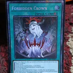Konami Yu-Gi-Oh! Forbidden Crown BPRO-EN067 Burst Protocol Spell Holo English - Image 1