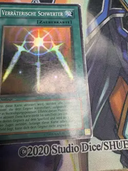Yugioh! Verraterische Schwerter Super Rare - LOB-G081 1. Auflage - Deutsch - Image 4