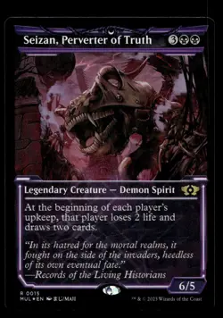 Seizan, Perverter of Truth 15 Foil R March of the Machine: Multiverse Legends - Image 1