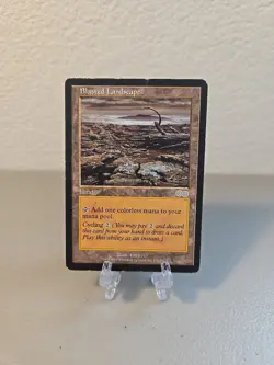 MTG Blasted Landscape HP/DMG Urza's Saga - Image 1