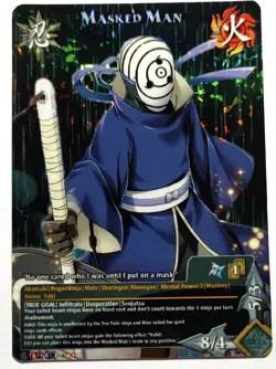 Carte Naruto CCG Collectible Card Game Foil neuf Prism 306 - Image 1