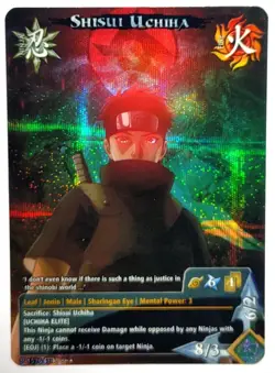 Carte Naruto TCG CCG Collectible Card Game Foil neuf Prism 324 - Image 1