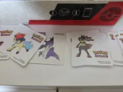 Pokemon TCG Empty Pokeball Tins x7 Bundle With 14 Sticker Cards - Image 4