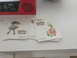 Pokemon TCG Empty Pokeball Tins x7 Bundle With 14 Sticker Cards - Image 5