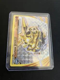 BREAK Carbink 51/124 NM/MINT Full Art Holo Rare Pokemon Card Vintage - Image 3