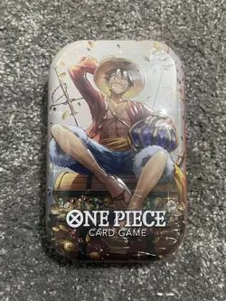 One Piece Card Game - Tin Pack Set Vol.2 (TS-02, OP13) In hand UK New Sealed - Image 1