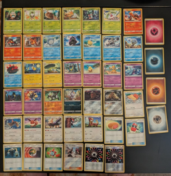 2017 Pokemon Sun & Moon 41 Card Lot - Image 1