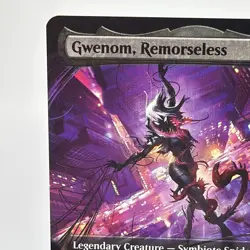 Gwenom Remorseless Non-Foil #256 Spider-Man Magic Borderless - Image 3
