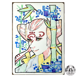 MTG Magic the Gathering Artist Proof 亀ヰリヨウ/Riyou Kamei / Veil of Summer SLD AP - Image 1