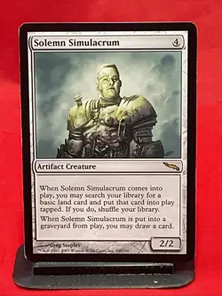 Solemn Simulacrum Mirrodin Regular W1 - Image 1