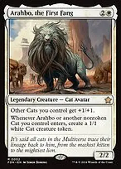 Arahbo, the First Fang (FDN-002) - rare Near Mint - Image 1