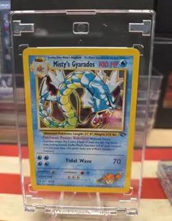 Pokemon TCG Misty's Gyarados Holo Rare Gym Challenge 13/132 Unlimited Edition - Image 1