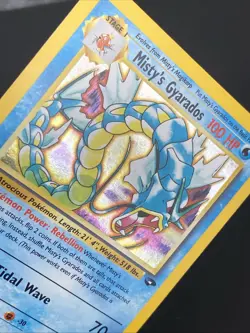 Pokemon TCG Misty's Gyarados Holo Rare Gym Challenge 13/132 Unlimited Edition - Image 2