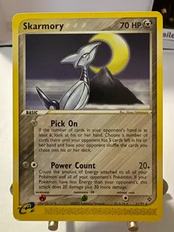 Skarmory 21/97 - Pokemon TCG - Dragon - Vintage Regular - Image 4