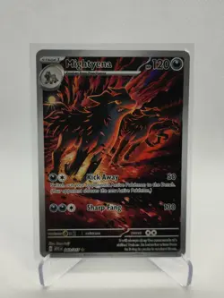 Mightyena - 243/217 Illustration Rare - English - Ascended Heroes Pokemon TCG - Image 1