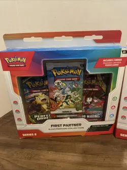 Lot Of 2 Pokemon TCG First Partner Illustration Collection Series 2 - Image 2