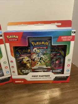 Lot Of 2 Pokemon TCG First Partner Illustration Collection Series 2 - Image 4