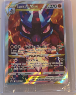 Lucario VSTAR SWSH291 SWSH Sword & Shield Promo Holo 270 HP ENG - Image 1