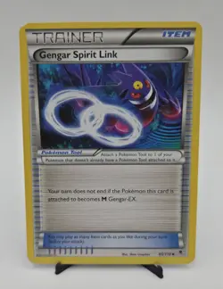 Pokemon TCG Gengar Spirit Link 95/119 Phantom Forces MP - Image 1
