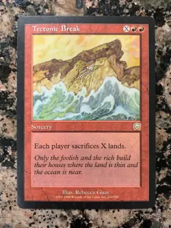 MTG Tectonic Break x1 Mercadian Masques NM, Magic the Gathering - Image 1