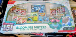 Pokemon TCG Scarlet & Violet 151 Blooming Waters Premium Collection Box - Image 1