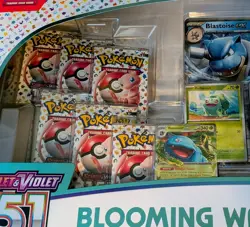 Pokemon TCG Scarlet & Violet 151 Blooming Waters Premium Collection Box - Image 2