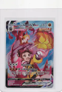 Pokemon: Single Strike Urshifu VMAX TG19/TG30 Brilliant Stars Ultra Rare NM - Image 1