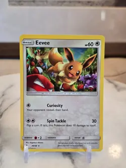 Pokemon TCG Eevee (48) - Hidden Fates (HIF) Holofoil LP - Image 1