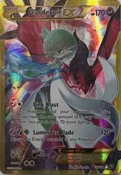 Gardevoir EX 116/114 SEC Steam Siege Pokemon LP - Image 1