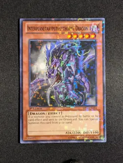 Yugioh - Interplanetarypurplythorny Dragon BP02-EN104 1st Edition Mosaic Rare NM - Image 1