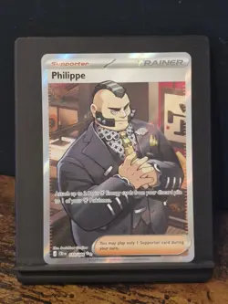 Philippe 110/086 Full Art Trainer Supporter Pokemon Card NM Chaos Rising ME04 - Image 1