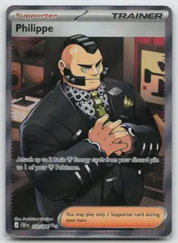 Pokemon - Philippe 110/086 Ultra Rare Holo - ME04: Chaos Rising - NM - Image 1